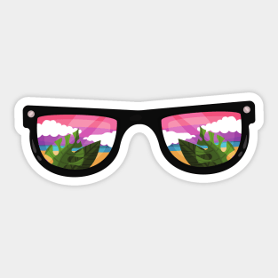 Summer Sunglasses | Colourful Sticker